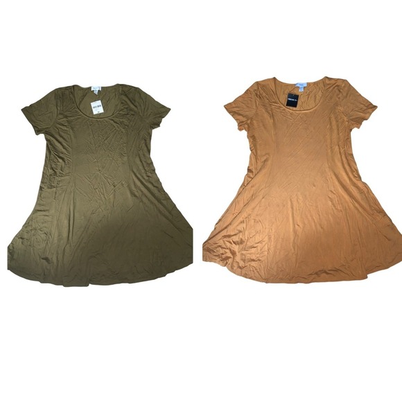 ✨NWT Forever 21 Plus Size Casual T Shirt Dress Bundle Comfy Everyday Size 3x - Picture 1 of 2